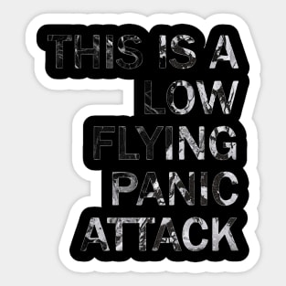 panic attack Sticker